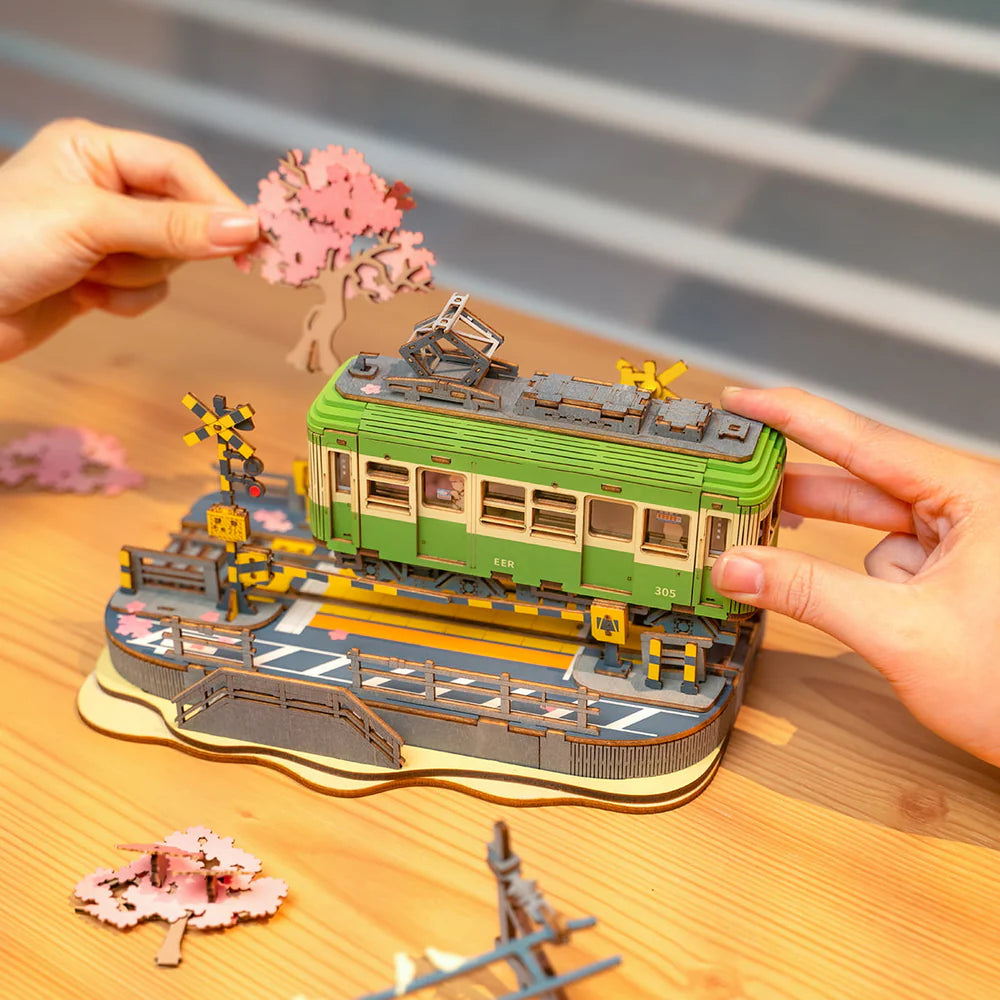 Rolife Sakura Journey 3D Wooden Puzzles, image 6