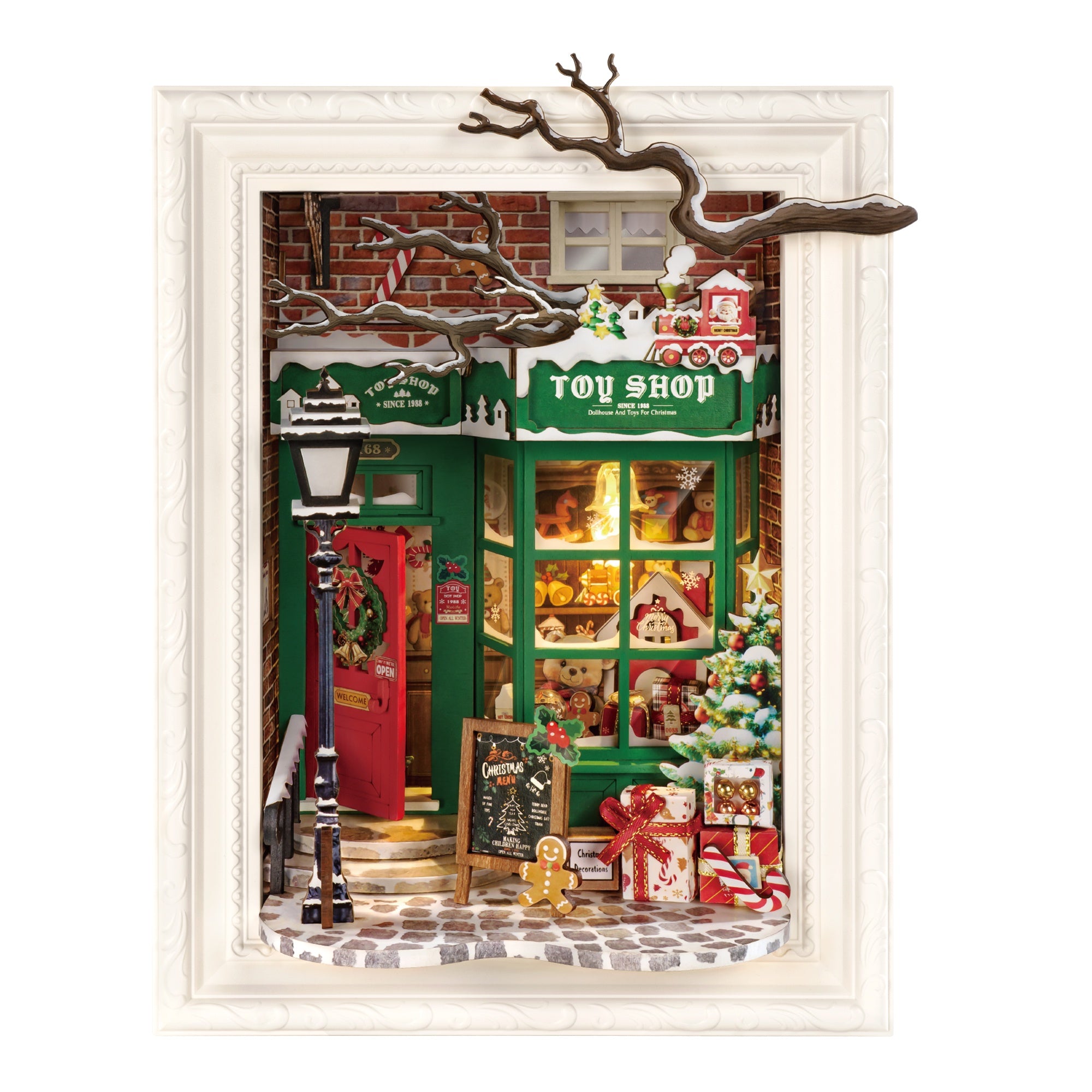 Rolife Santa's Toy Shop DIY Miniature House