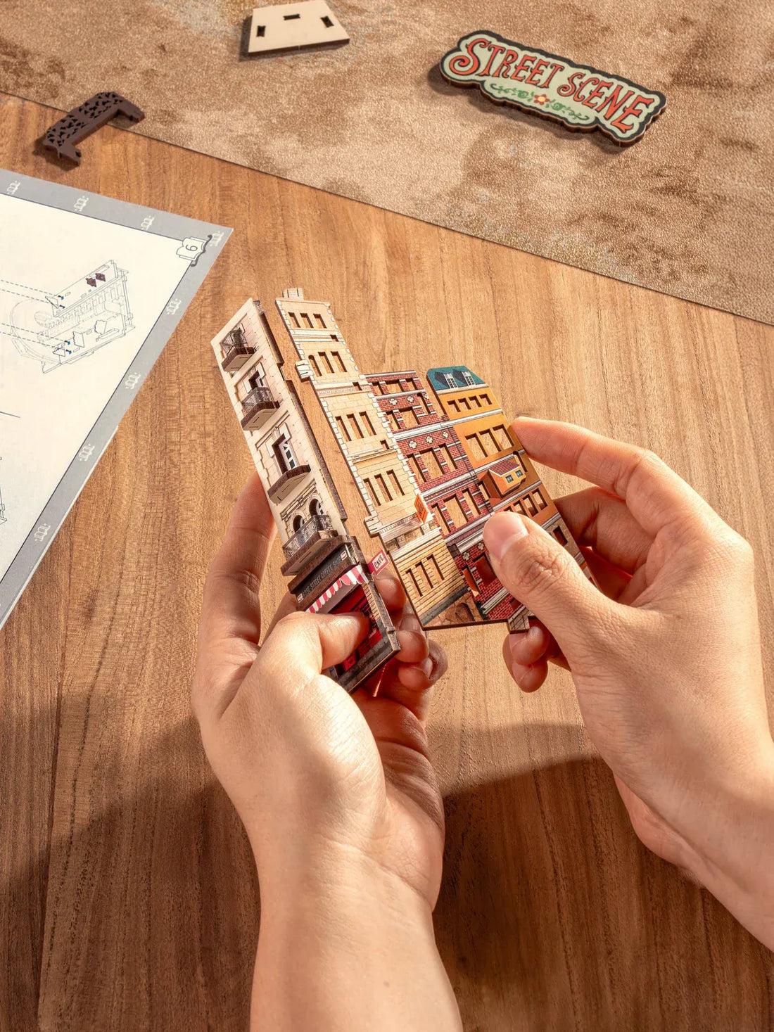 Rolife Street Scene DIY Book Nook Kit, image 11