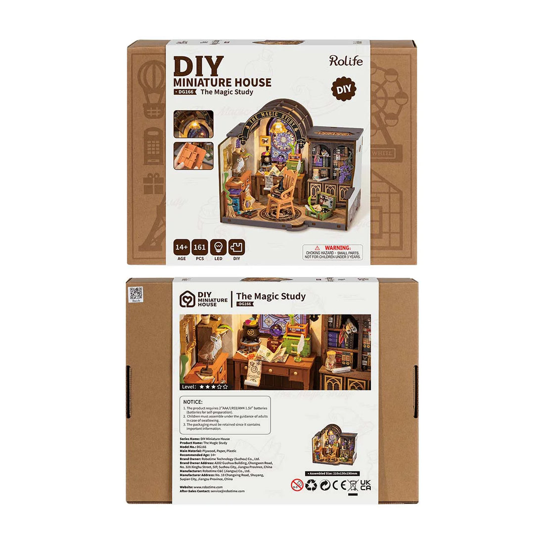 Rolife The Magic Study DIY Miniature House, image 2