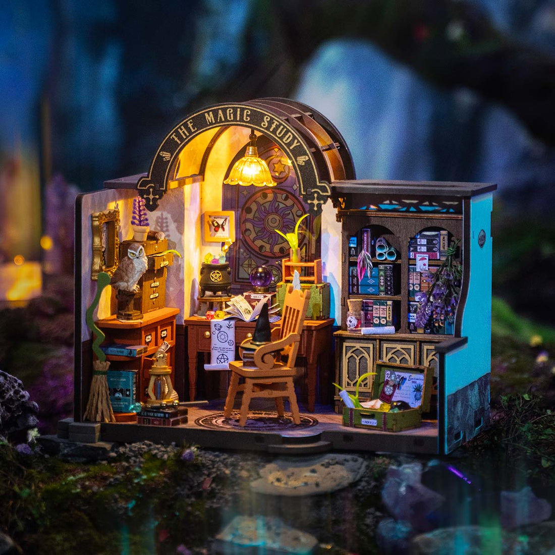 Rolife The Magic Study DIY Miniature House, image 4