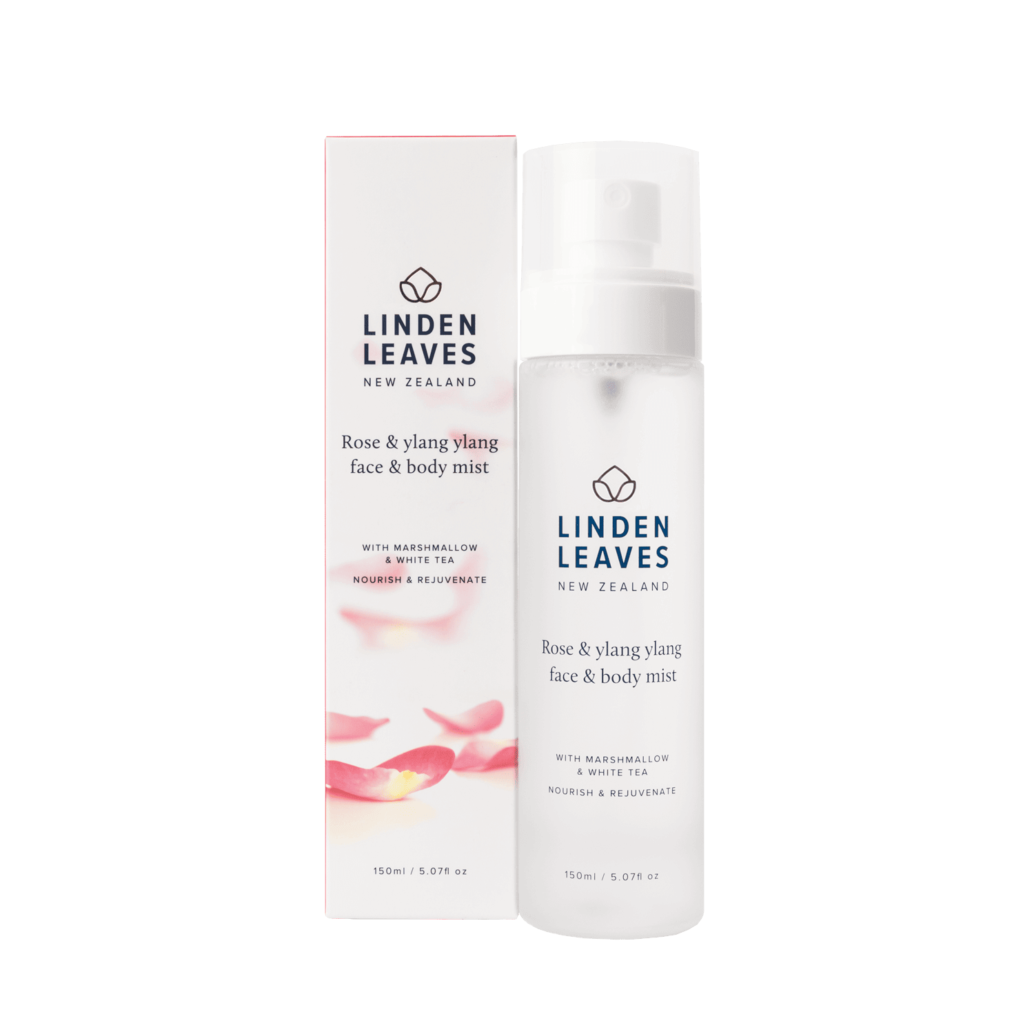 Linden Leaves Rose & Ylang Ylang Face & Body Mist 150ml Uncategorized OCARE NZ