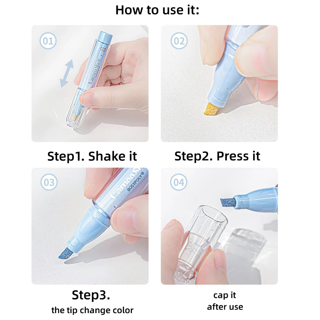 Instructions on how to use a product with step-by-step images and text.