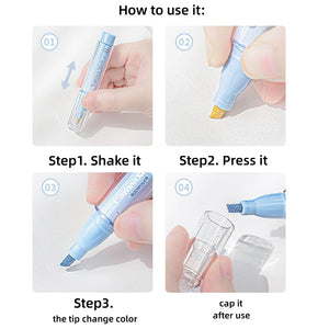 Instructions on how to use a product with step-by-step images and text.