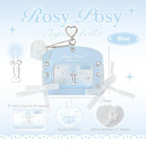 RosyPosy "Elegant Ballet" Collection Horizontal Leather Card Holder Set