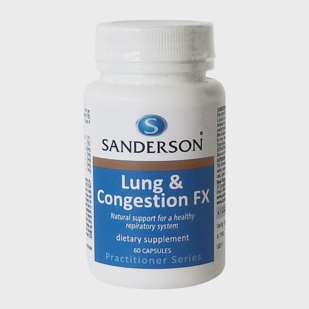 Sanderson Lung & Congestion FX 60 Capsules, General