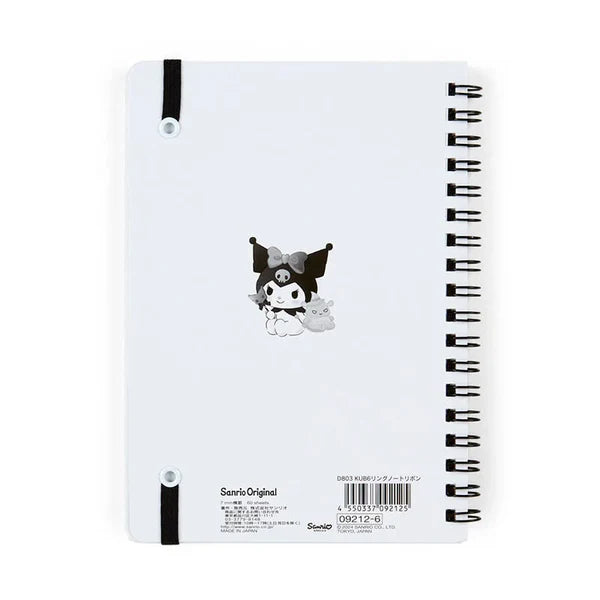 Sanrio Kuromi Elastic Closure Lined B6 Notebook, image 3