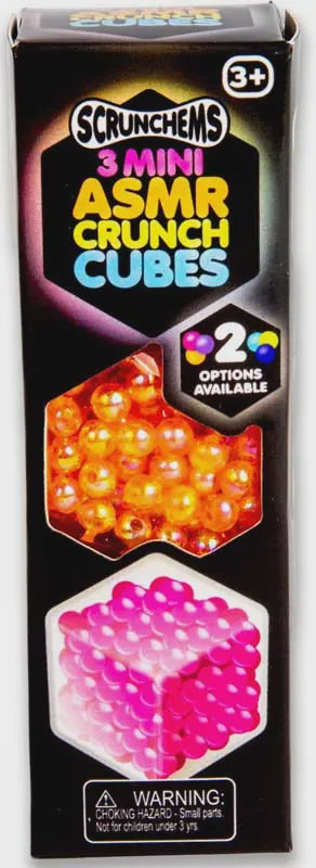 Crunchems ASMR Mini Crunch Cubes 3 Pack