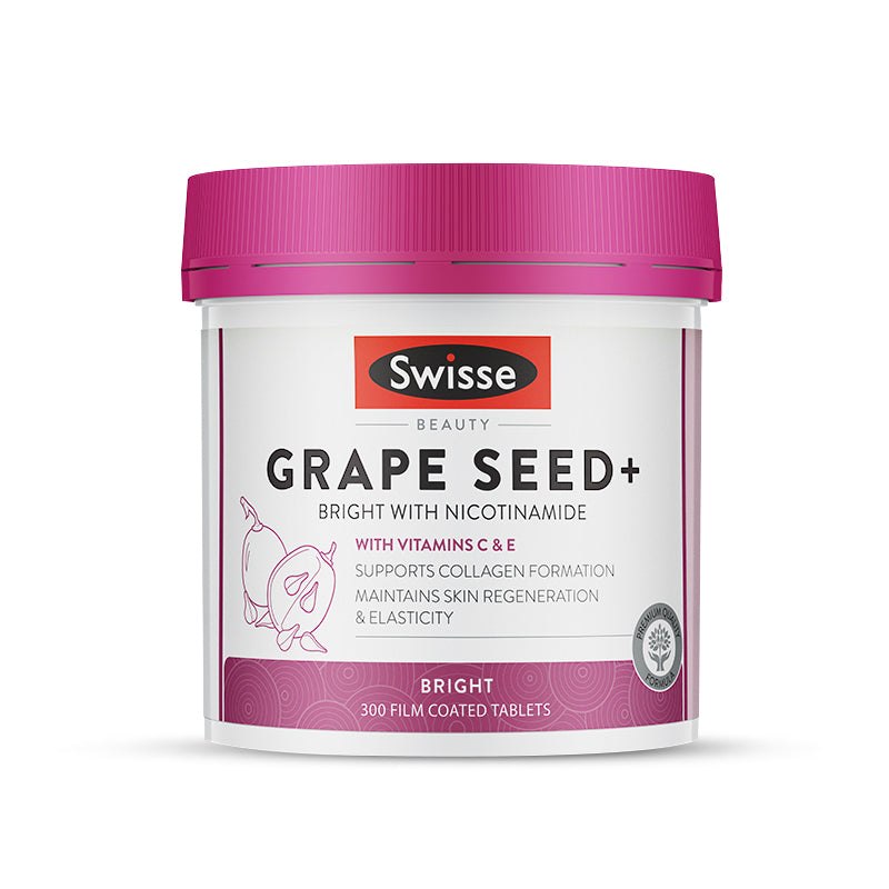 Swisse Beauty Grape Seed+ Bright With Nicotinamide