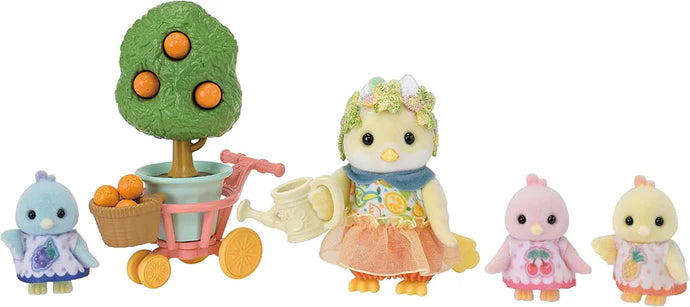 Sylvanian Families Citrus Bird Family
