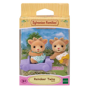 Sylvanian Families Reindeer Twins toy packaging on a white background