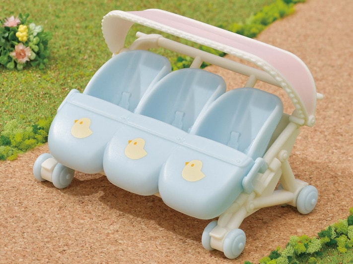 Sylvanian Families Triplets Stroller, image 4
