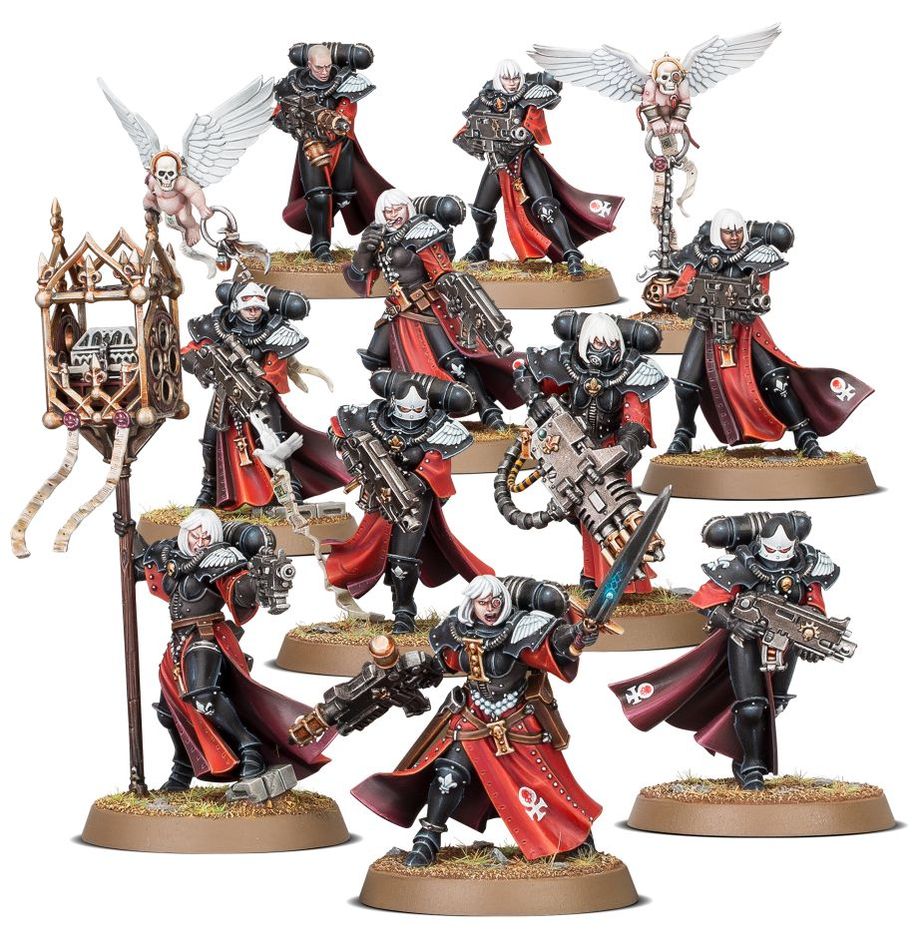 Warhammer 40K Adepta Sororitas Battle Sisters Squad, image 2