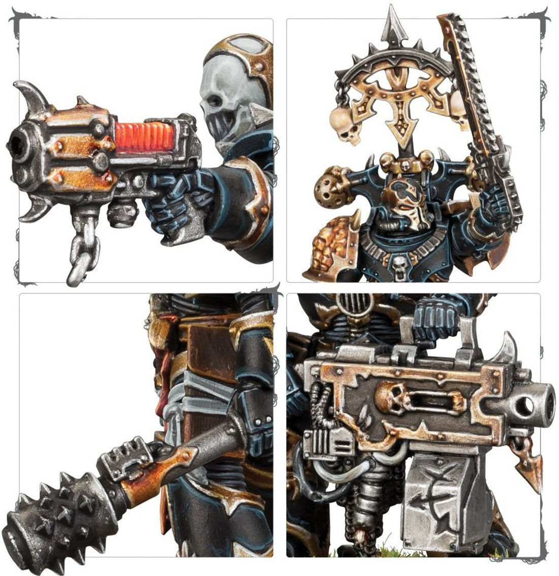 Warhammer 40K Chaos Space Marines - Legionaries - 144components, image 3