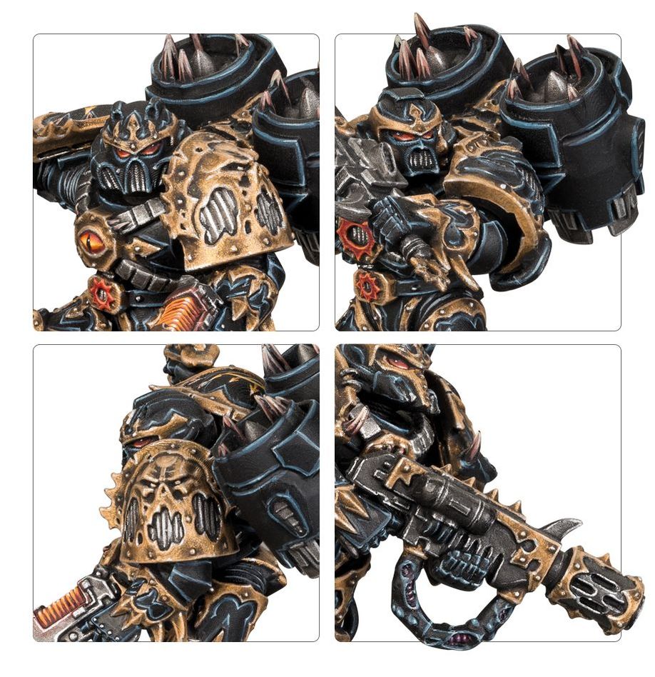 Warhammer 40K Chaos Space Marines - Raptors, image 3