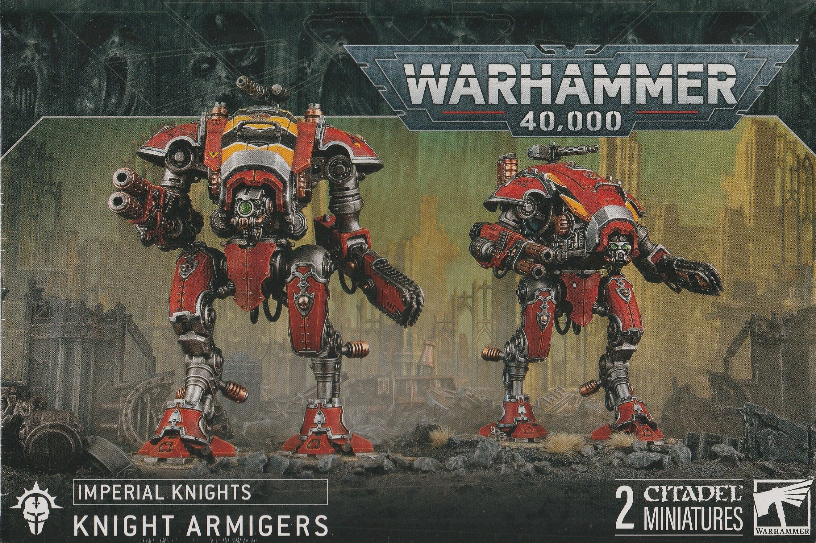 Warhammer 40K Imperial Knights Knight Armigers NZ | Armiger