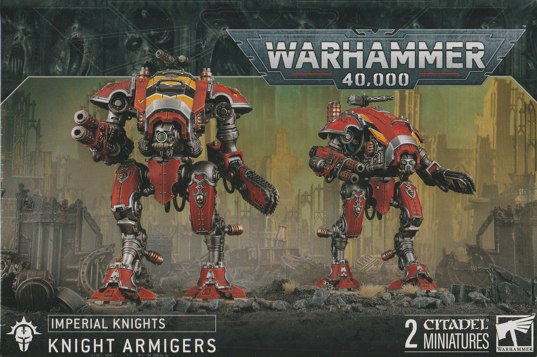 Warhammer 40K Imperial Knights - Knight Armigers, image 2