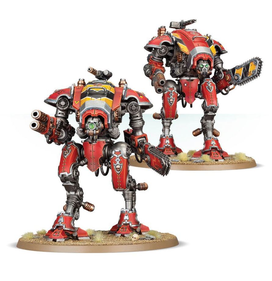 Warhammer 40K Imperial Knights - Knight Armigers, image 4