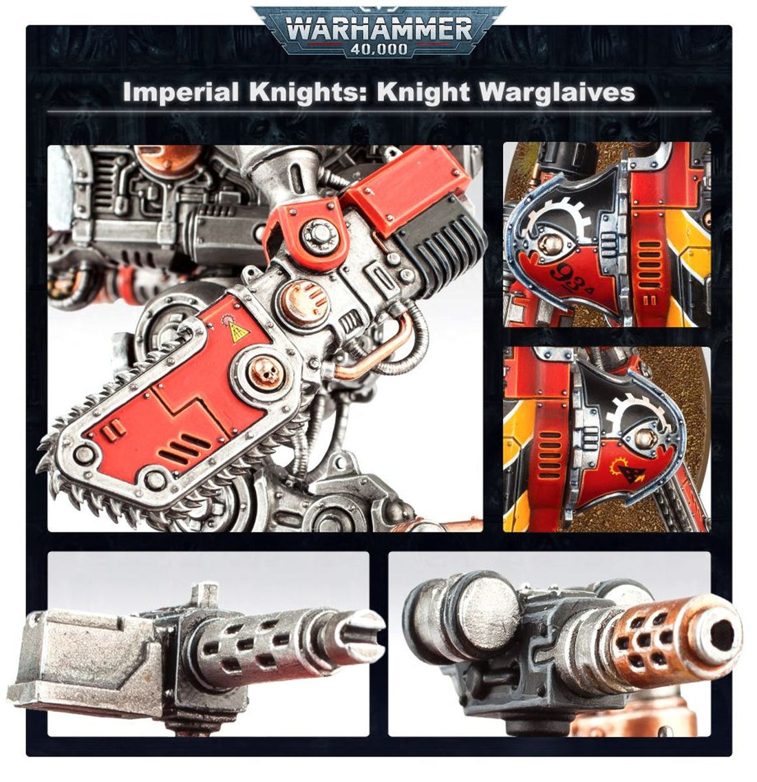 Warhammer 40K Imperial Knights - Knight Armigers, image 7