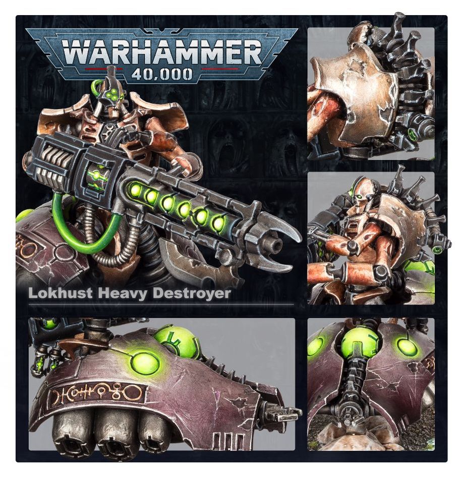 Warhammer 40K Necrons Lokhust Heavy Destroyer, image 4