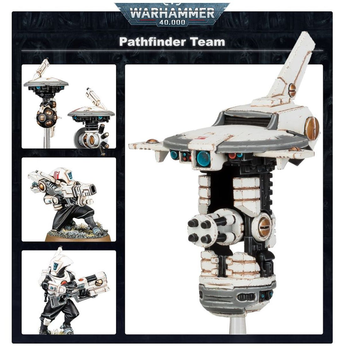 Warhammer 40K Tau Empire Pathfinder Team, image 4