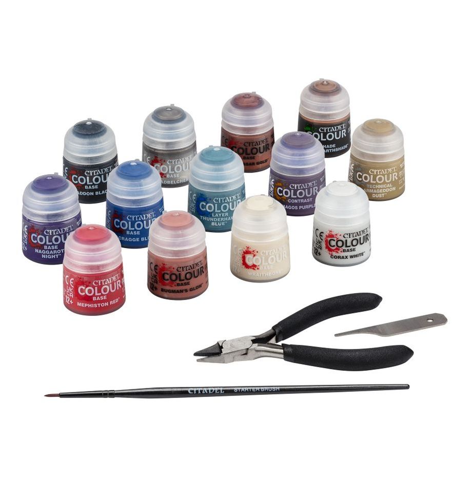 Warhammer 40K Warhammer 40k Paints+Tools Set, image 2