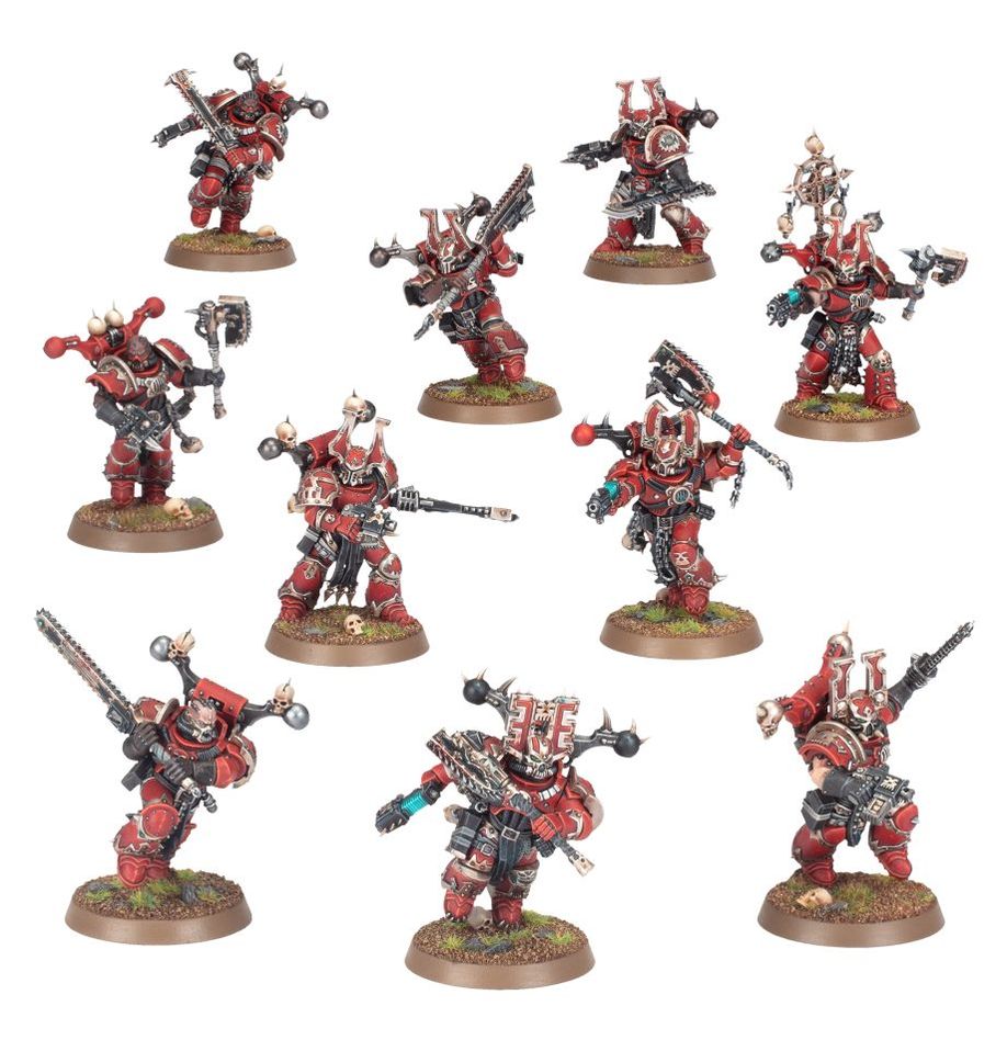 Warhammer 40K World Eaters Khorne Berserkers, image 2