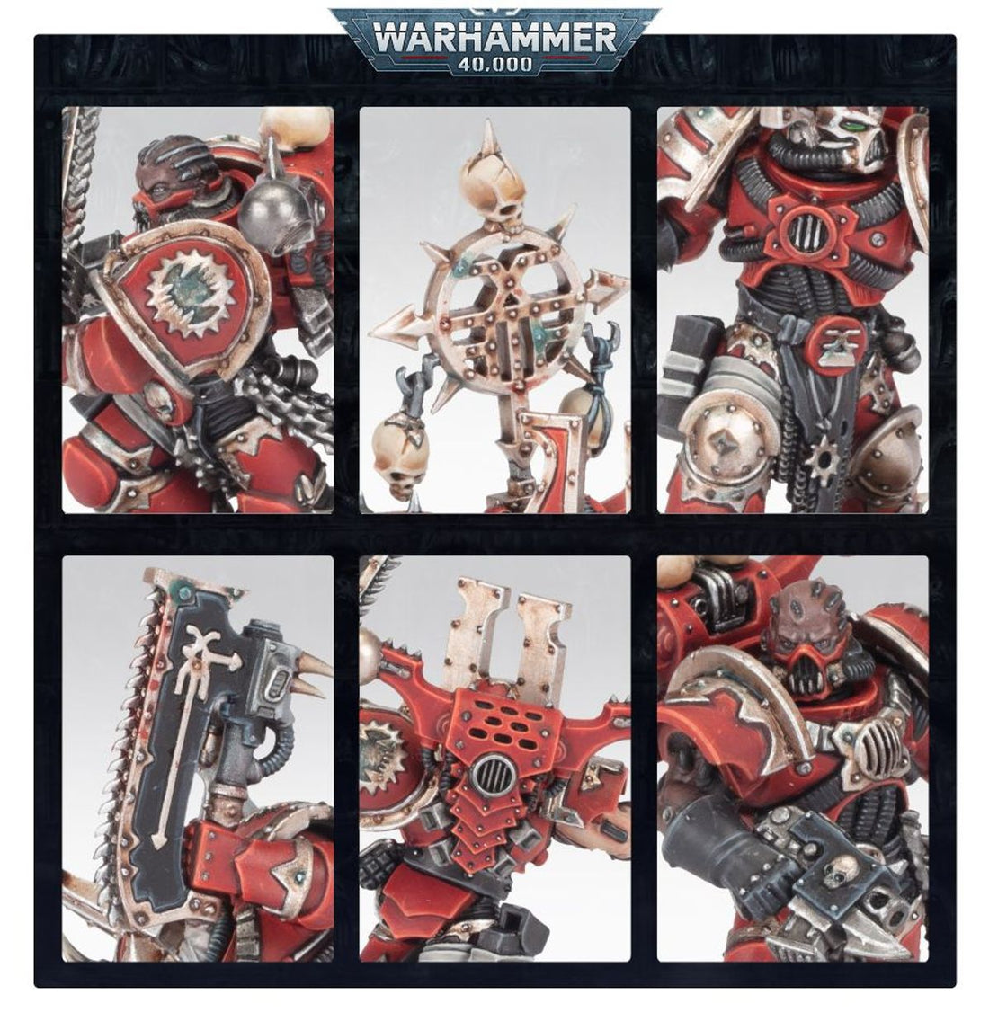 Warhammer 40K World Eaters Khorne Berserkers, image 5