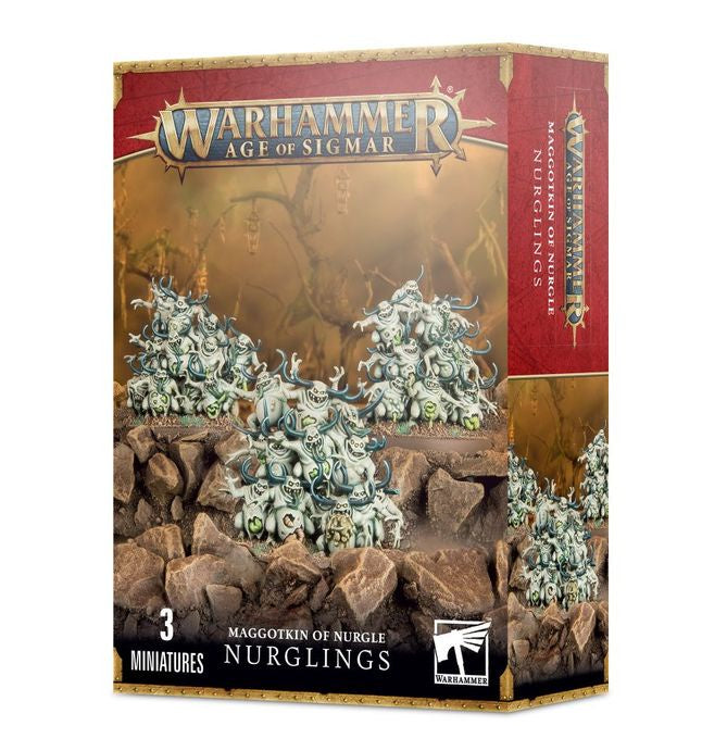Warhammer Age of Sigmar Maggotkin of Nurgle Nurglings