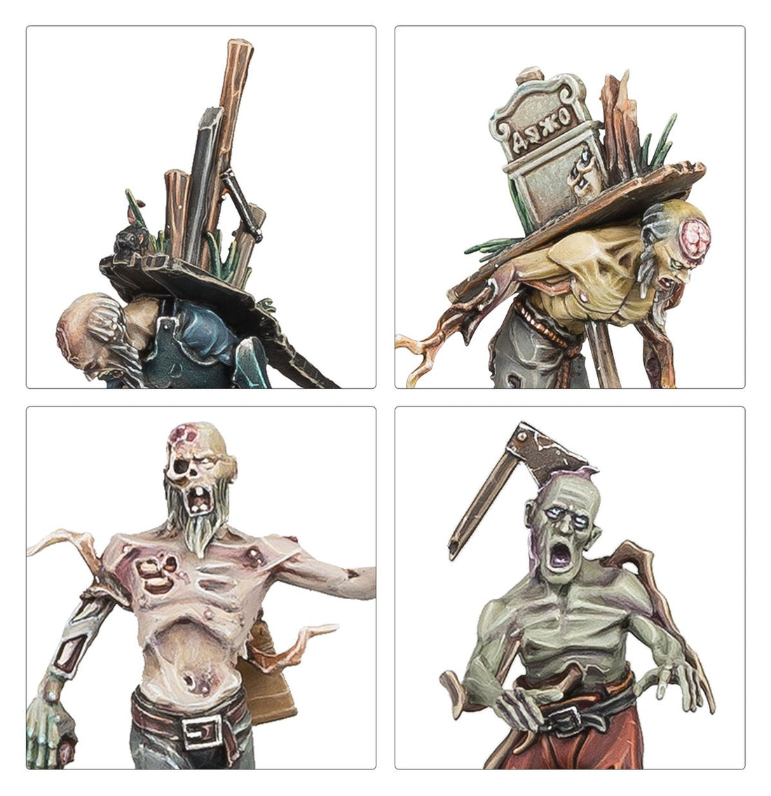 Warhammer Age of Sigmar Soulblight Gravelords Deadwalker Zombie, image 3