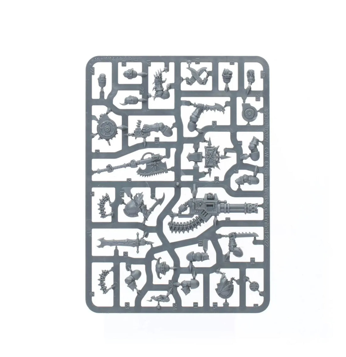 Warhammer 40K Chaos Space Marines - Legionaries - 172 Plastic Components, image 11