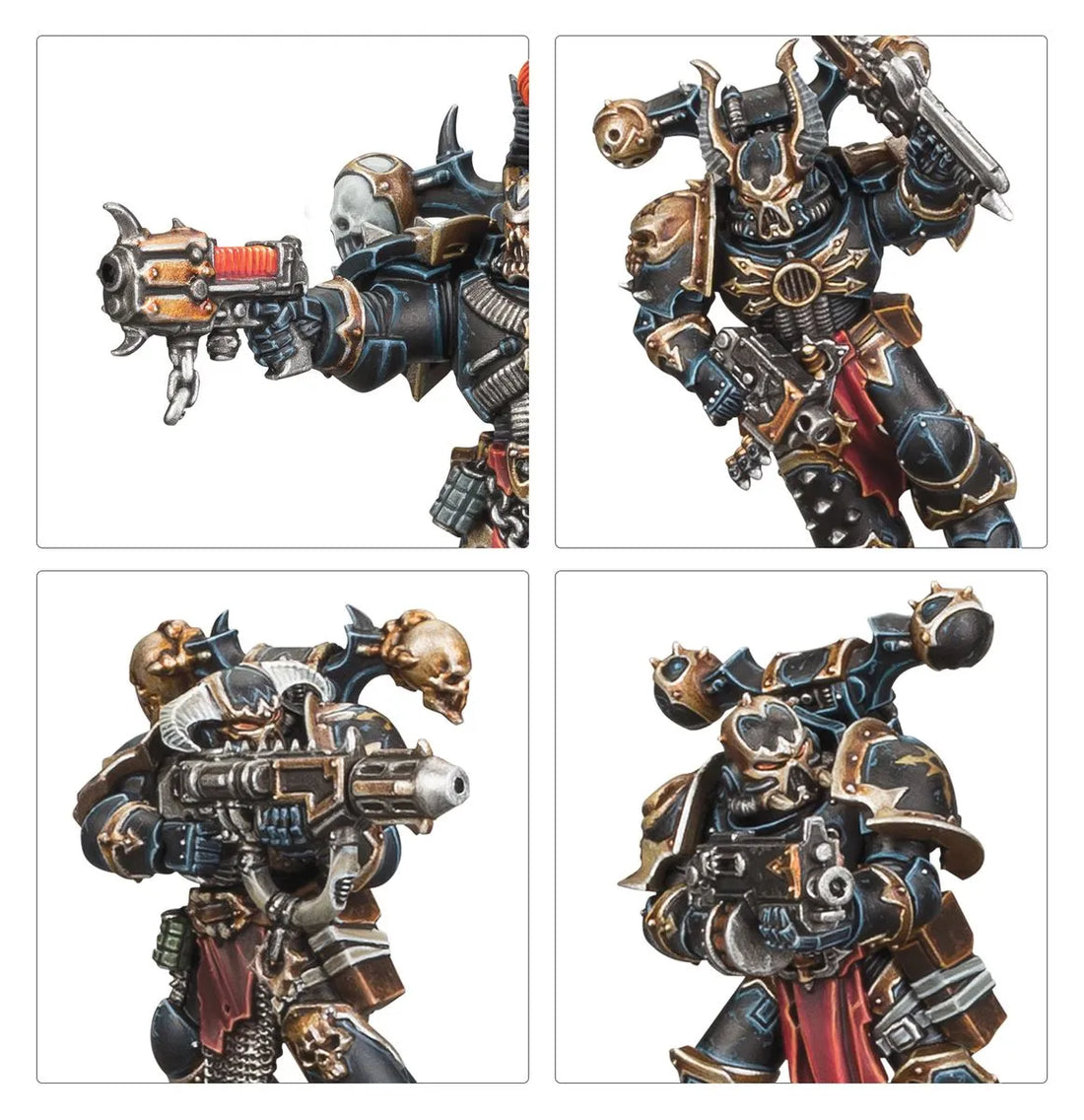 Warhammer 40K Chaos Space Marines - Legionaries - 172 Plastic Components, image 4