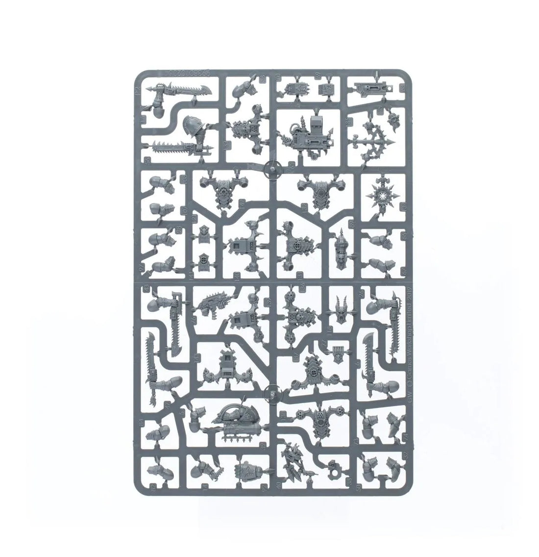Warhammer 40K Chaos Space Marines - Legionaries - 172 Plastic Components, image 13