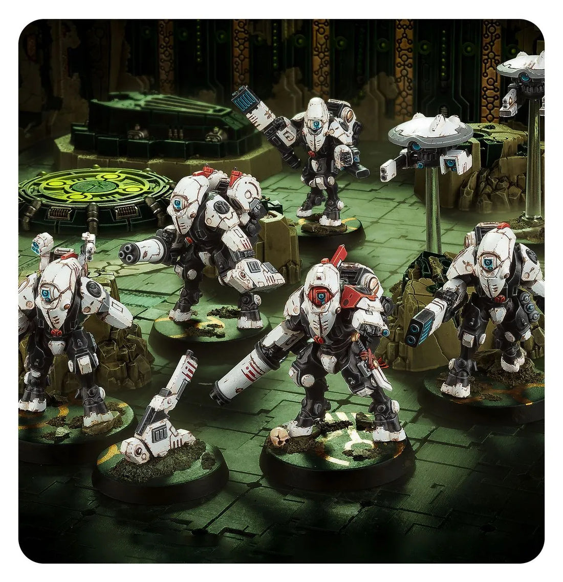 Warhammer 40K T'au Empire Kill Team: XV26 Stealth Battlesuits, image 2
