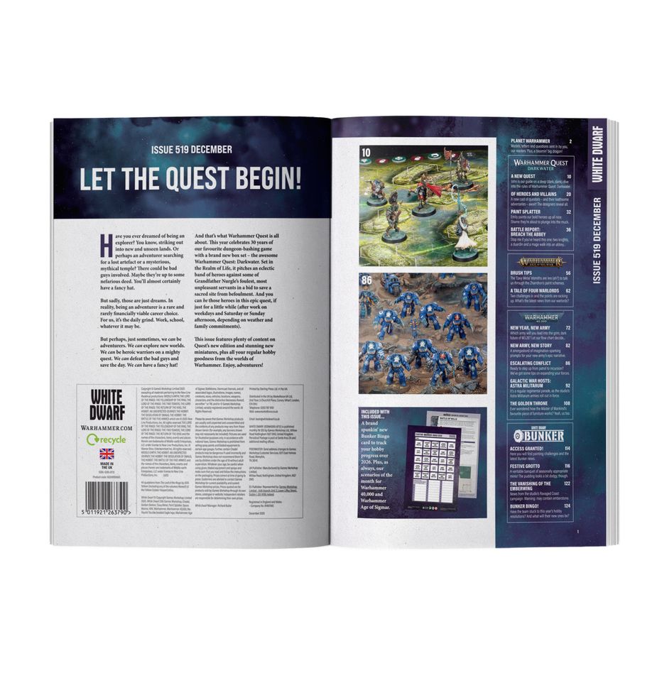 Warhammer White Dwarf Magazine - Issue 519, image 2