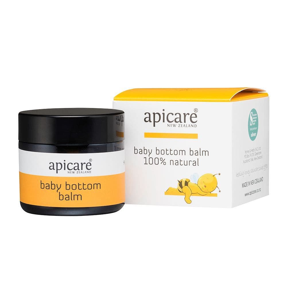 Apicare Baby Bottom Balm 60g, Body Moisturisers, OCARE NZ