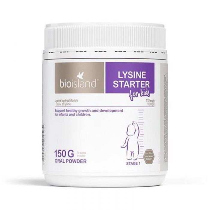 Bio Island Lysine Starter For Kids Stage 1 150g Oral Powder.