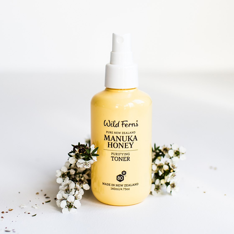 Wild Ferns Manuka Honey Purifying Toner 140ml.