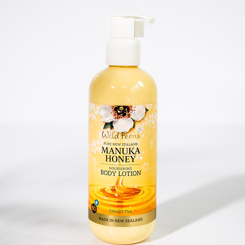 Wild Ferns Manuka Honey Nourishing Body Lotion  230ml.