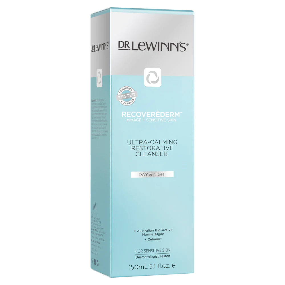 Dr.LeWinn's Recoverëderm Ultra-Calming Restorative Cleanser 150mL.