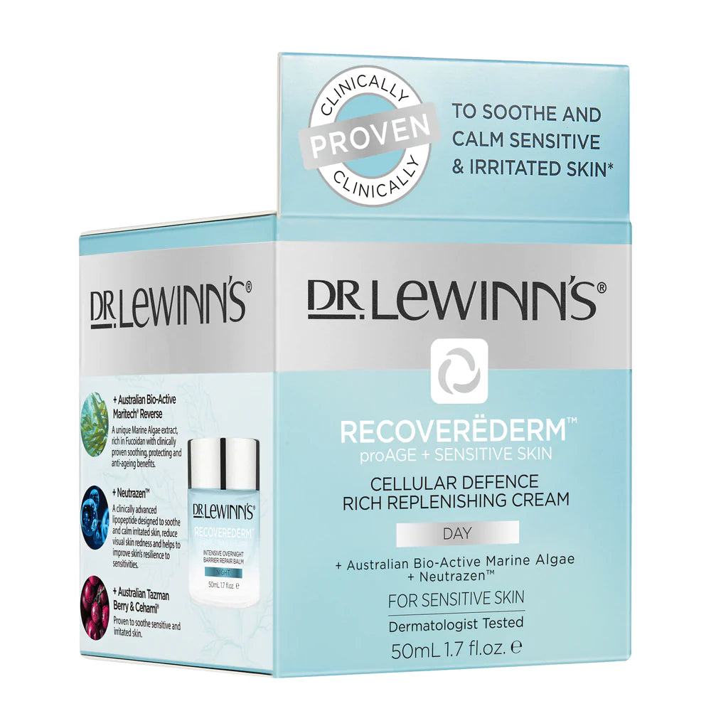 Dr.LeWinn's Recoverëderm Cellular Defence Rich Replenishing Cream 50mL.