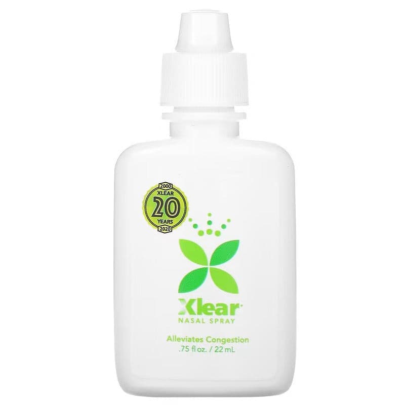 Xlear Natural Saline Nasal Spray with Xylitol Fast Relief 22 ml.