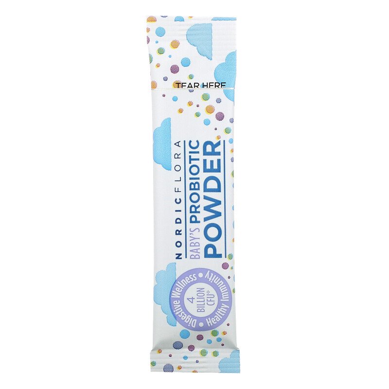 Nordic Naturals Babys Probiotic Powder For Infants and Toddlers.