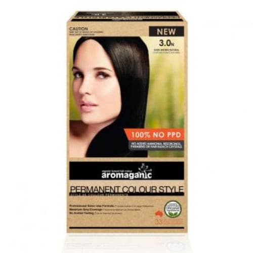 Aromaganic 3.0N DARK BROWN HAIR COLOUR.