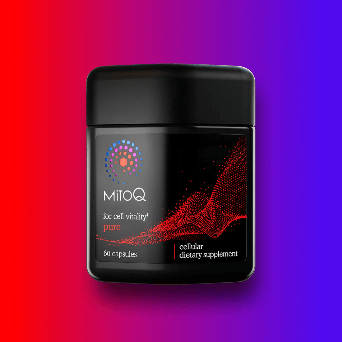 MitoQ Pure 5mg 60 Vege Capsules, image 2