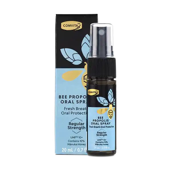 Comvita Bee Propolis  Oral Spray UMF10+ 20ml - Regular Strength (Contains 10% Manuka Honey)