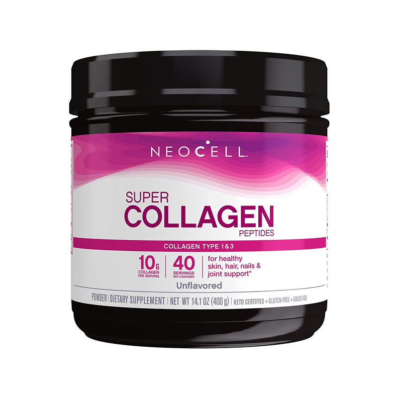 Neocell Super Collagen Peptides Collagen Type 1 & 3 Unflavored 400g.