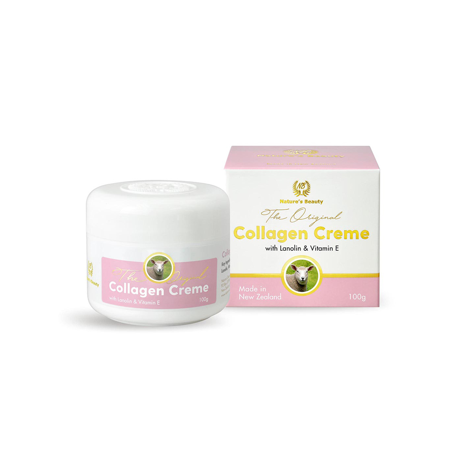 Nature's Beauty Collagen Creme With Lanolin & Vitamin E 100g.