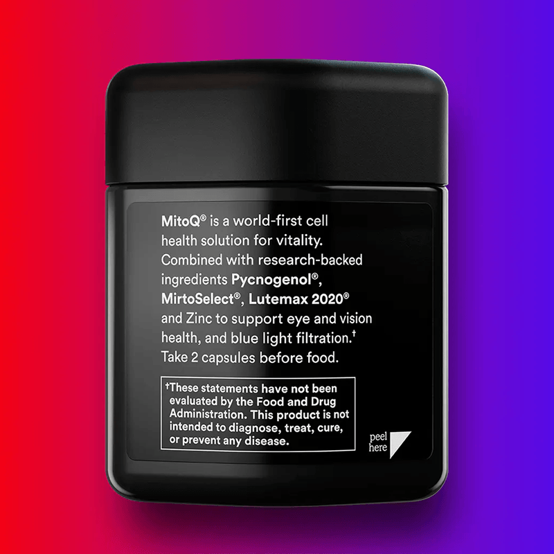 MitoQ Eye 60 Softgel Capsules, image 3