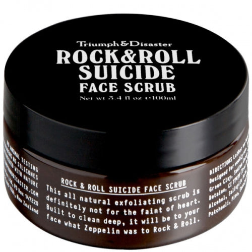 Triumph & Disaster Rock & Roll Volcanic Ash & Green Clay Suicide Face Scrub 145g.